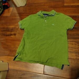Old Navy Vibrant Green Polo Shirt